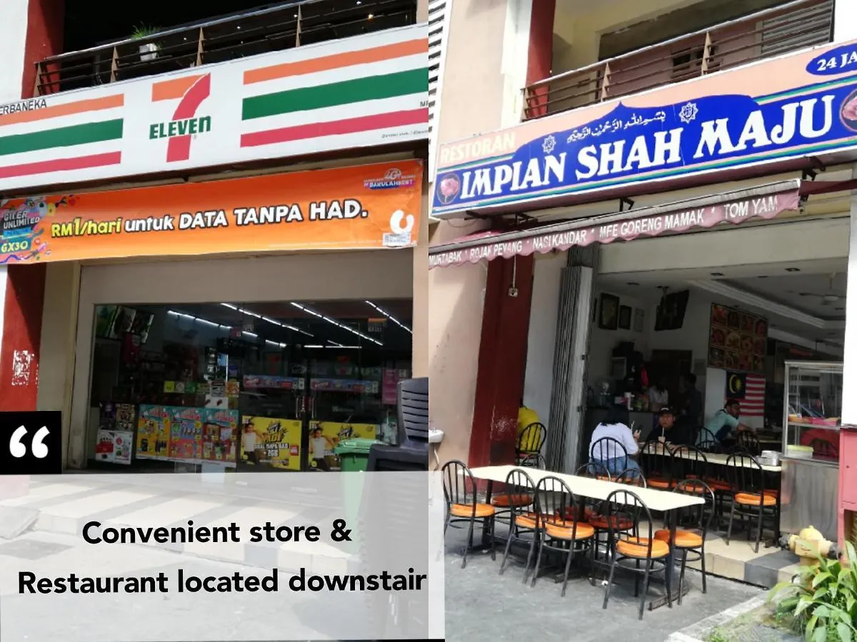 Subang City Residence, Spacious Home With Balcony, Walking Distance To Summit, 5Min To Sunway Subang Jaya Apartment
